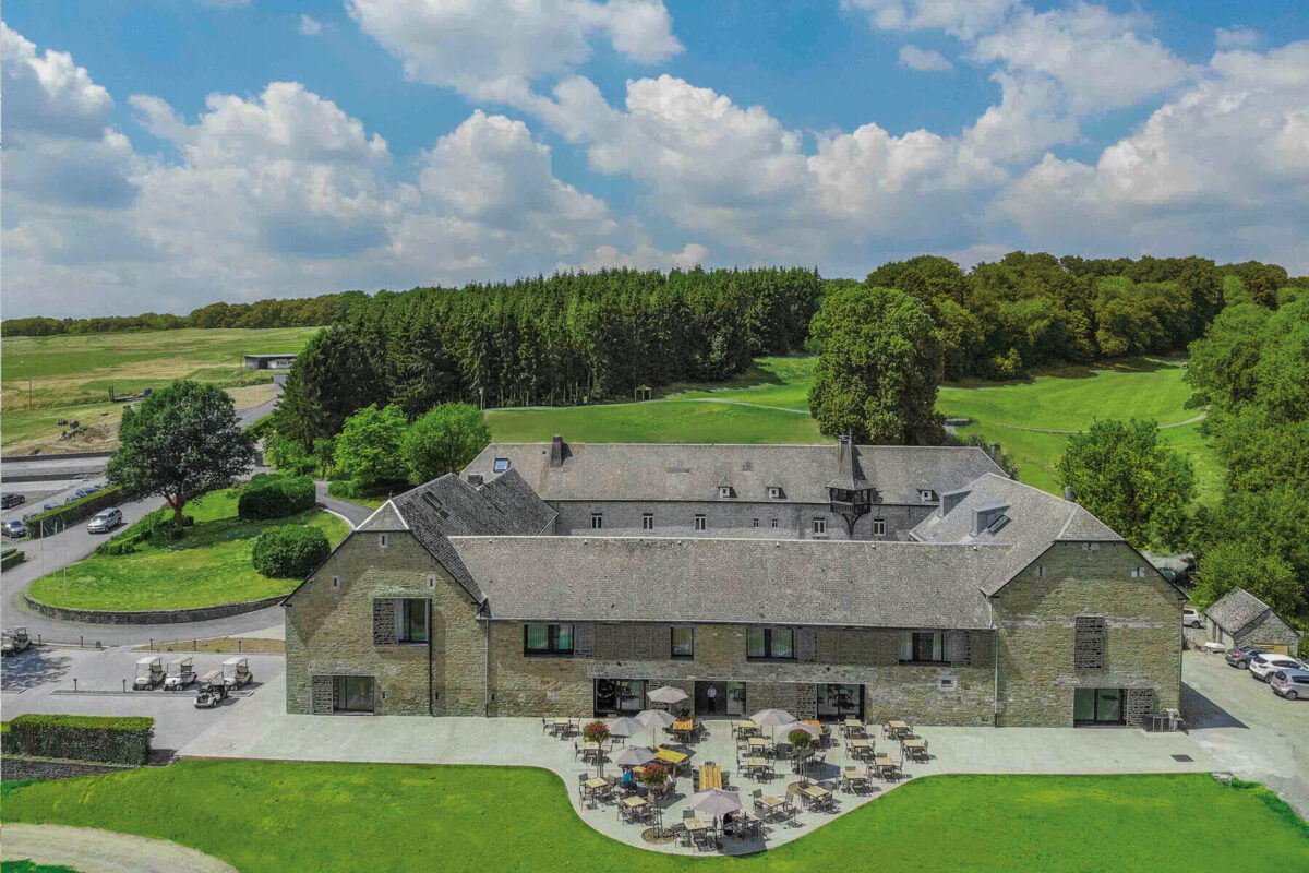 Belgie Five Nations Golfhotel bird view hotel