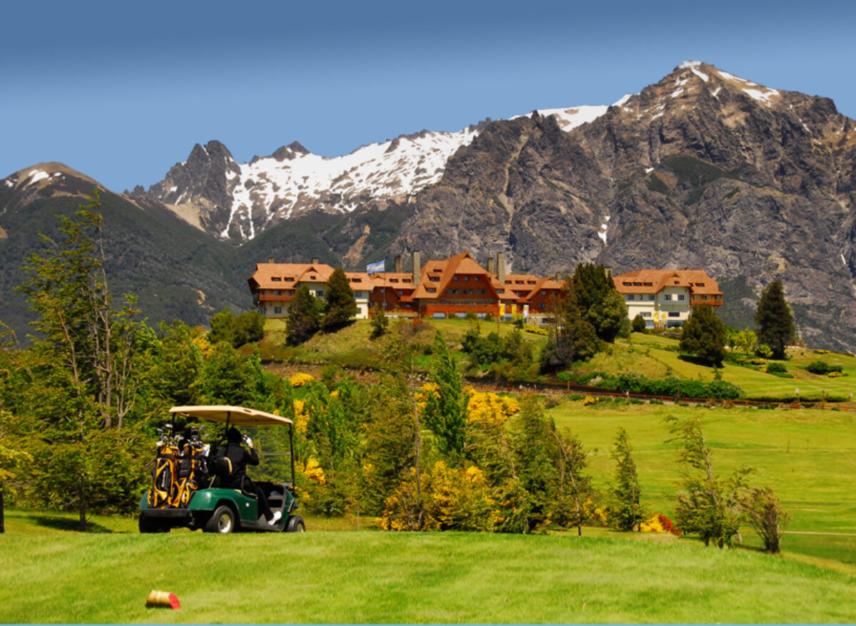 Ontdekkingsreis Argentinie Bariloche Llao Llao hotel met baan 1