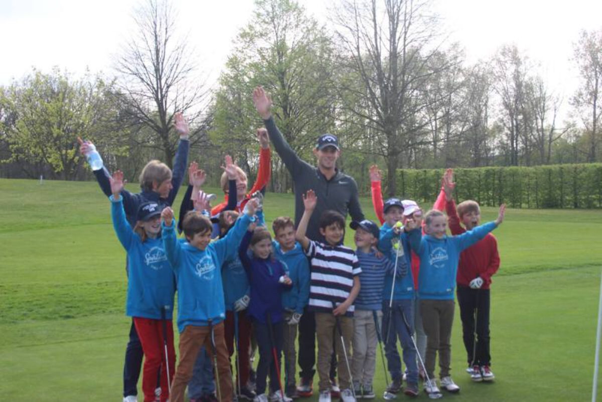 Pieters op de vvg kids training