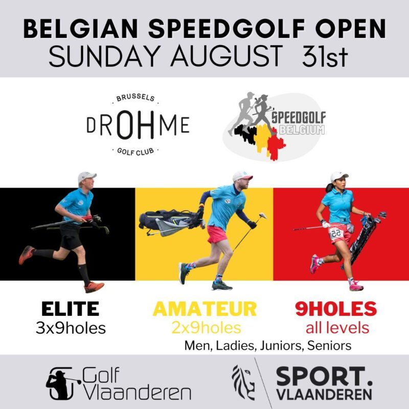 Instasquare Belgian Speedgolf Open zonder sponsors