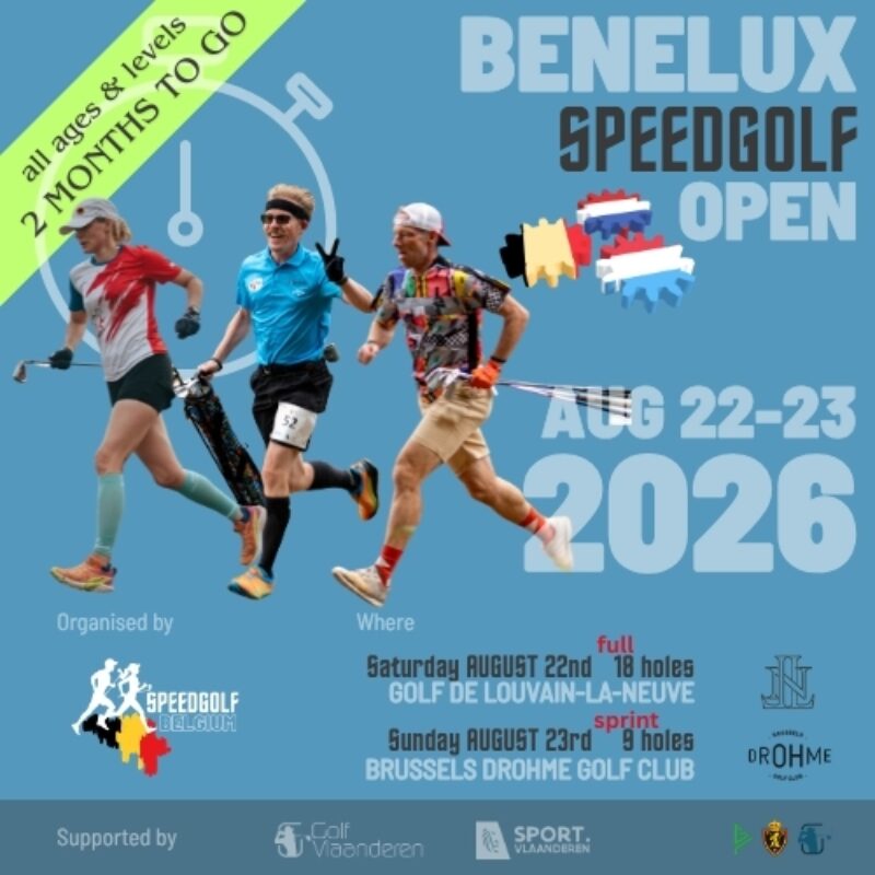 2 months to go for Be Ne Lux Speedgolf Open