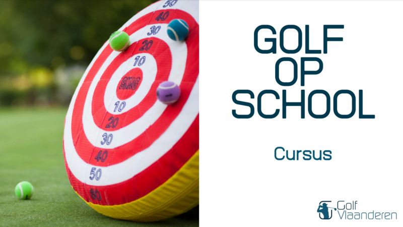 Cover cursus Golf op School